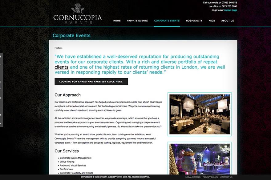 Cornucopia Events