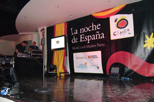 Spain's World Travel Market party at Orchid, Piccadilly
