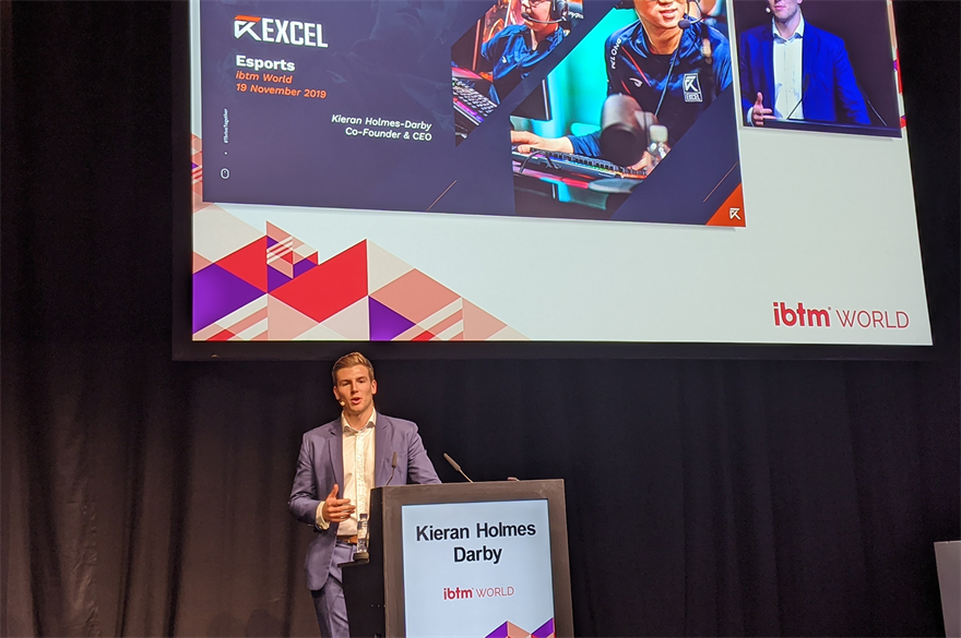 CEO of Excel Esports Kieran Holmes-Darby
