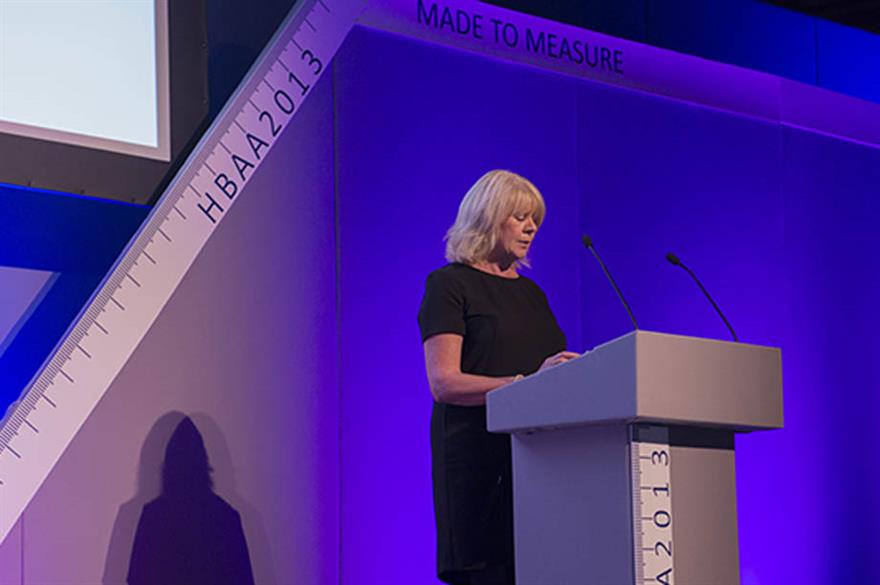 Liz Hall, PricewaterhouseCoopers, at HBAA Forum