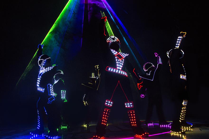 LED Tron Dancers