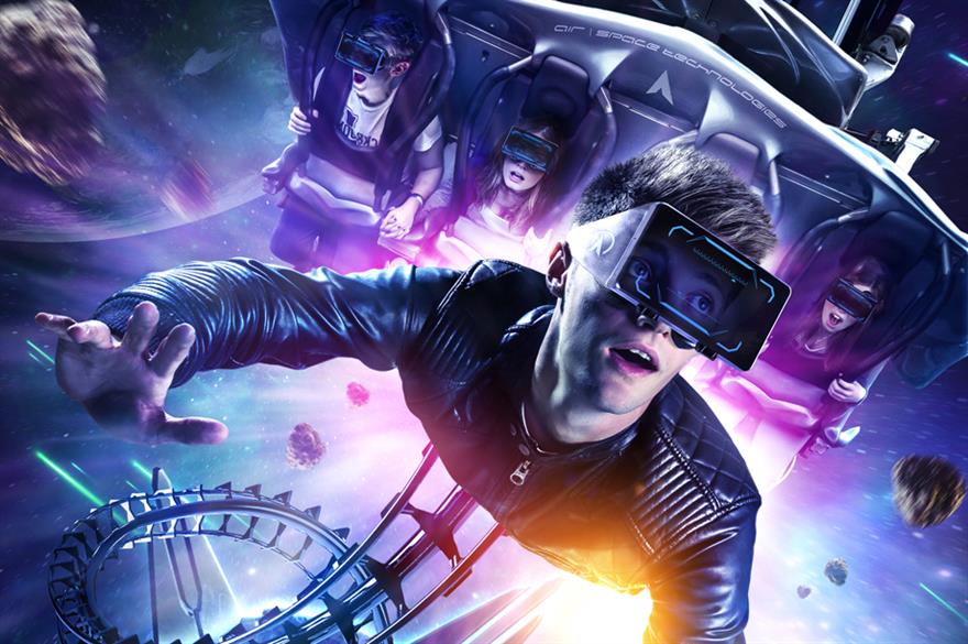 Alton Towers' virtual reality experience