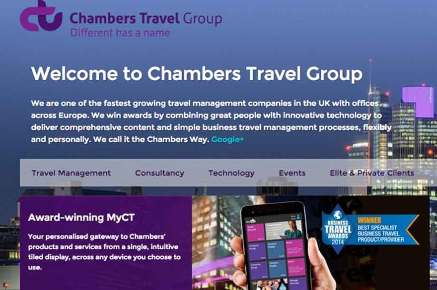 chambers travel management ltd