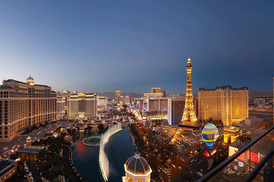 View from The Cosmopolitan terrace