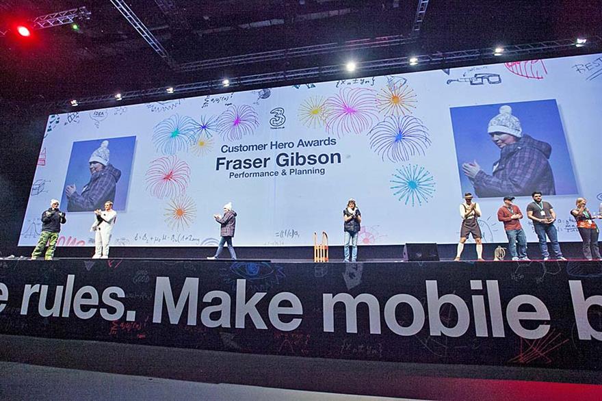 Three chose ExCel London for its annual conference in October 2014