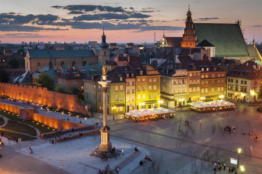 Development continues apace in Warsaw since Poland hosted the Euro 2012 football tournament