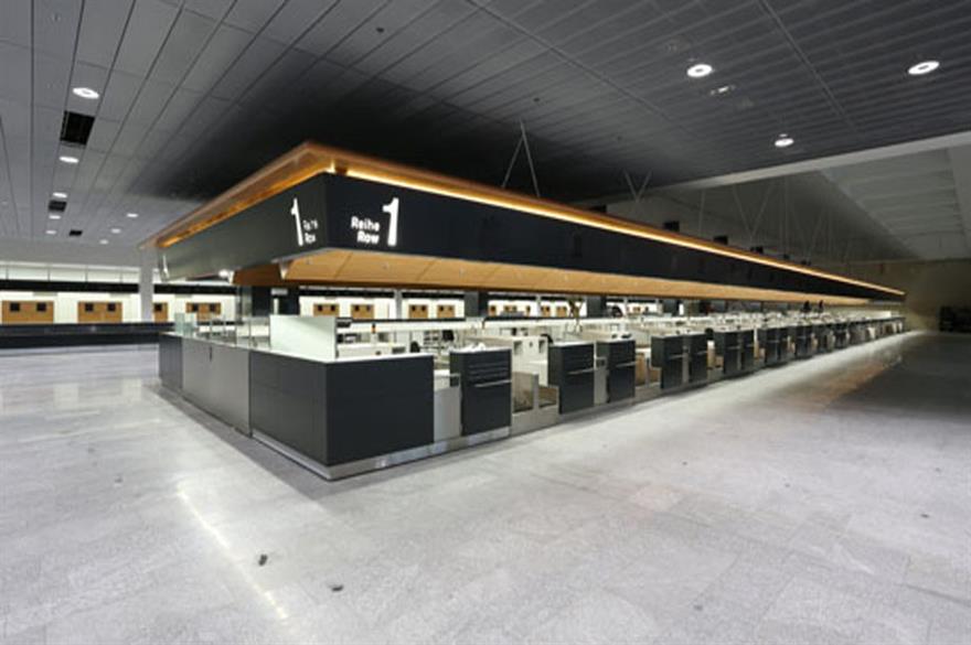 Zurich Airport opens checkins at Terminal 2