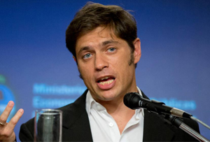 Argentinian finance minister Axel Kicillof