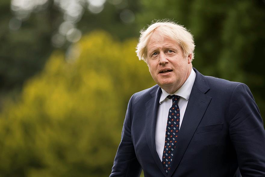Labour has called for Boris Johnson to distance himself from 'the climate sceptics on his backbenches'. Photograph: WPA Pool/Getty Images