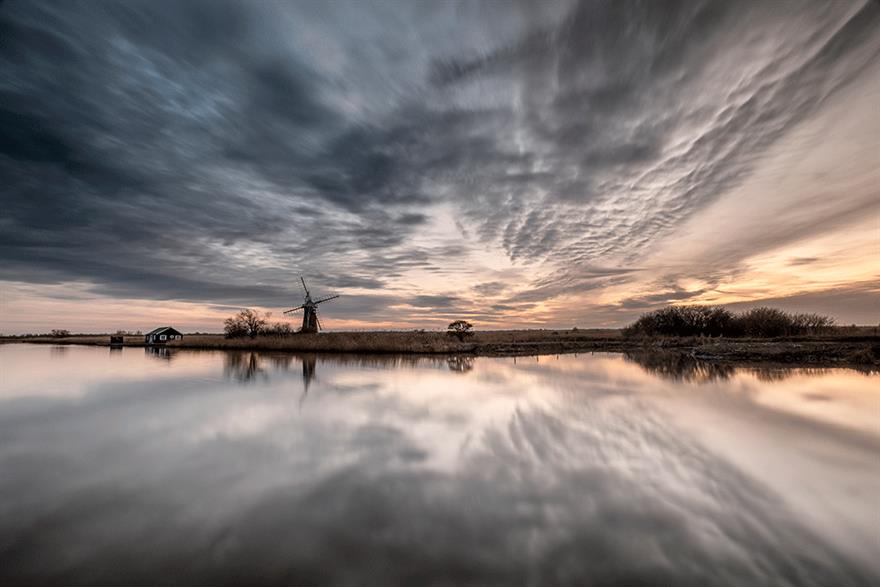 The fish barriers will islolate the broad from the river Bure. Photograph: Loop Images/Getty Images