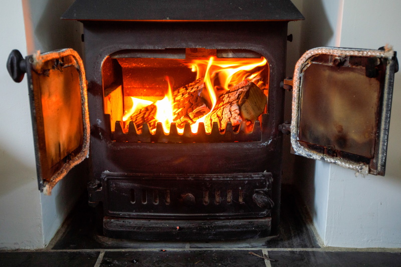 Domestic wood burning is considered to be a major source of particulate pollution. Photograph: Luke MacGregor/Bloomberg