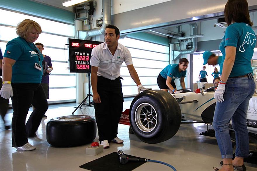C&IT Middle East Forum delegates at Yas Events Centre (formerly Yas Marina Circuit)