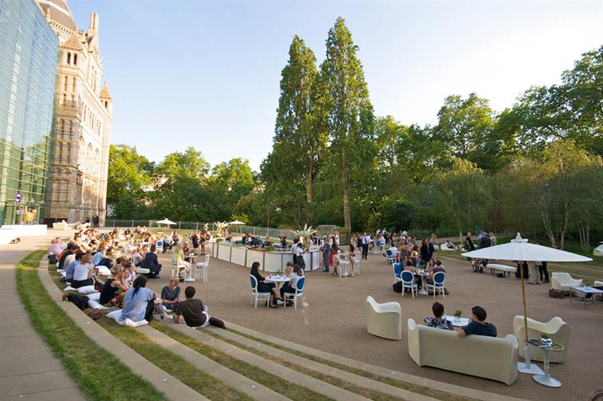 Darwin Centre courtyard, Natural History Museum, London