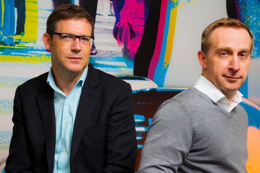 BI Worldwide's David Battley and Mike Davies