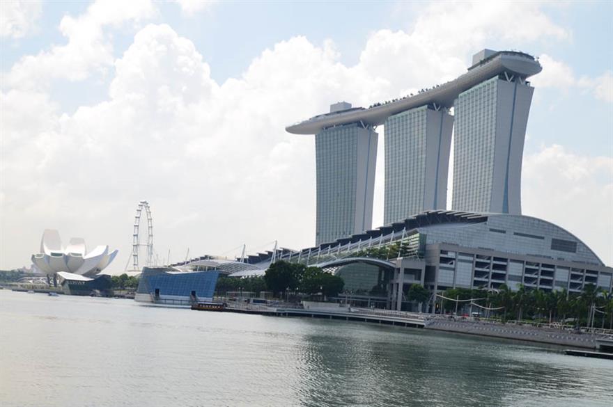 Marina Bay Sands hotel, Singapore