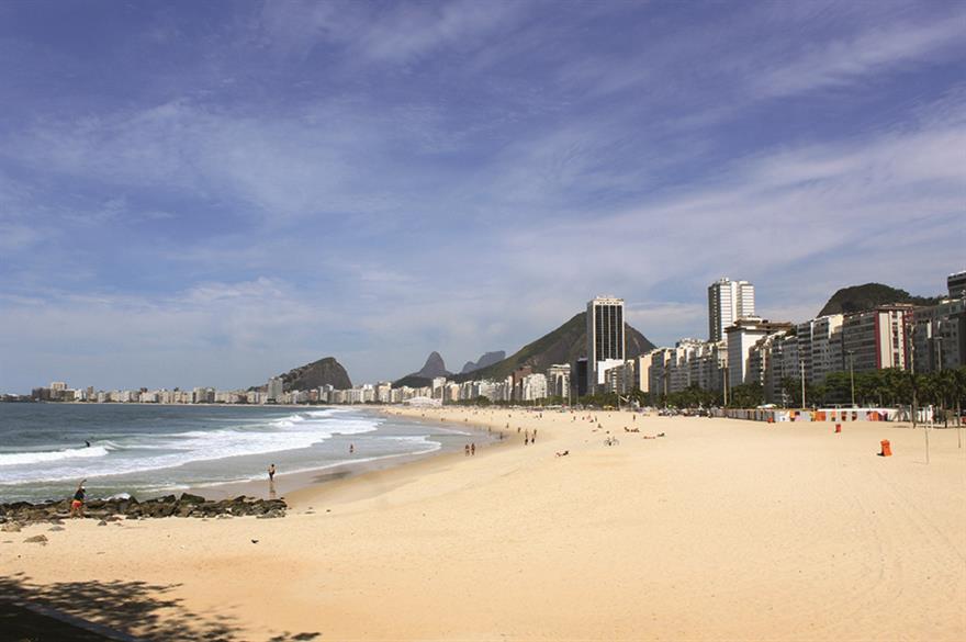 Copacabana Beach, Rio de Janeiro, Brazil