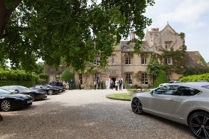 Santander's Oxford corporate business centre launch, The Manor at Weston-on-the-Green