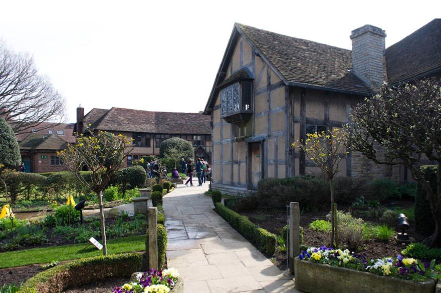 Famous Beyond Words, Shakespeare's house, Stratford-upon-Avon