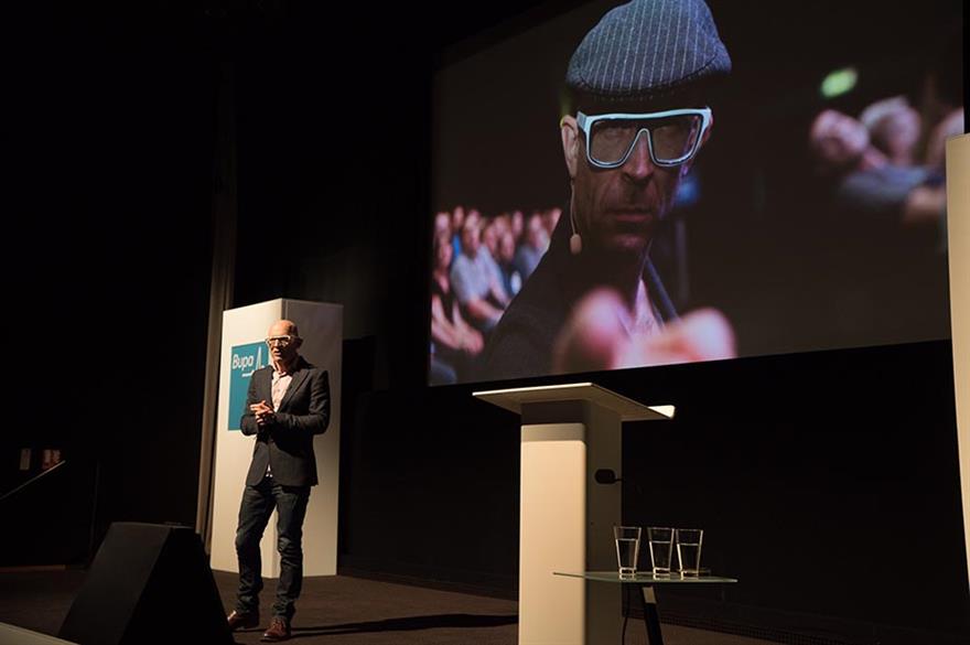 Bupa Boost app launch at BAFTA, 195 Piccadilly, London