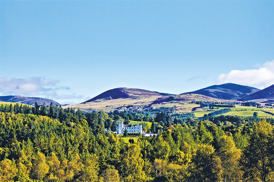 Blair Castle, Highland Perthshire, Scotland