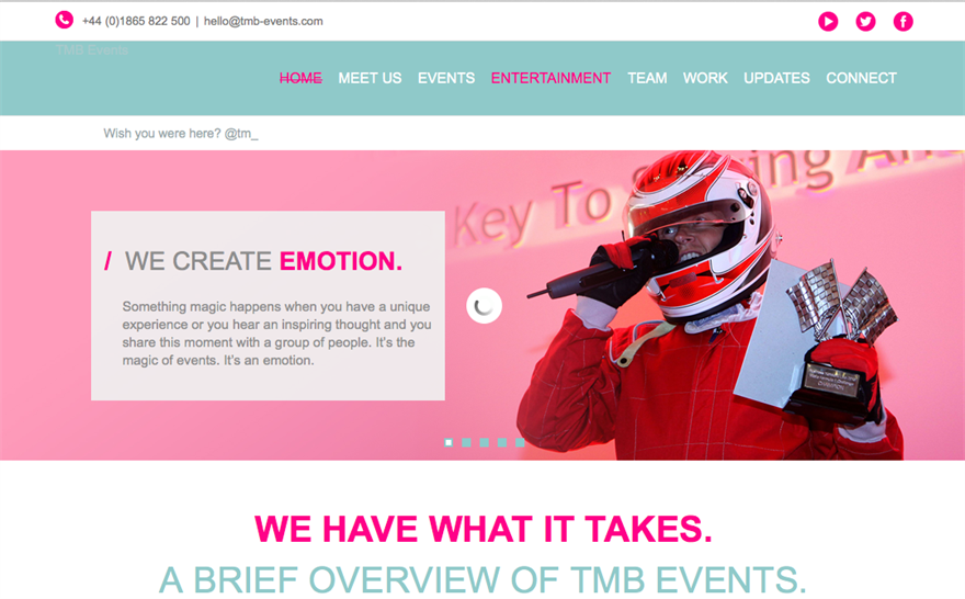 Top 50 Agencies 2016: TMB Events