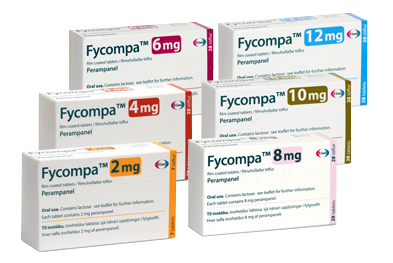 Fycompa is available in six different strengths and is administered as a single daily dose at bedtime.