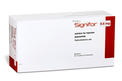 The recommended starting dose of Signifor is 600 microgram by subcutaneous injection twice daily. 