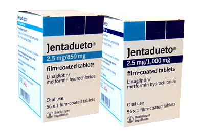 Jentadueto is a new single-tablet treatment option for type II diabetes, taken twice daily.