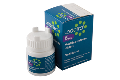 Lodotra is specifically indicated for the treatment of rheumatoid arthritis