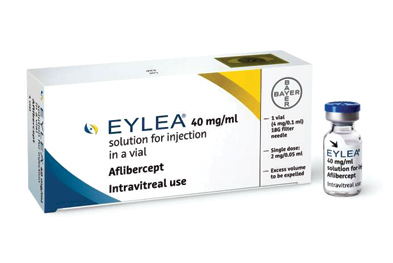 Following an initial treatment schedule of monthly injections for 3 months, aflibercept may be administered at two-monthly intervals thus reducing the risks associated with intravitreal administration