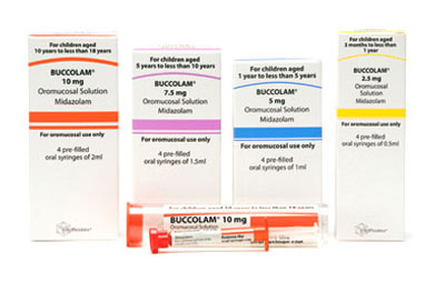 First licensed buccal midazolam product (Buccolam) among latest SMC recommendations