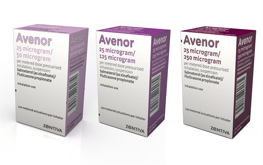 Avenor is the latest salmeterol/fluticasone MDI to be available in the UK. | Zentiva
