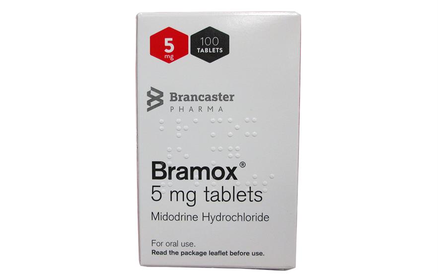 Midodrine was previously only available as an unlicensed special product.