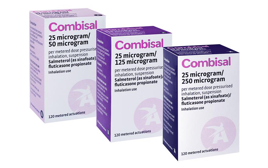 Combisal contains the long-acting beta agonist salmeterol and the corticosteroid fluticasone. | Aspire
