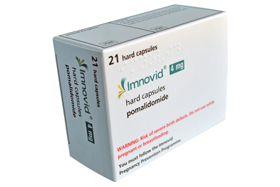 Imnovid is given as 4mg once daily on days 1—21 of repeated 28-day cycles, with the dose adjusted according to response