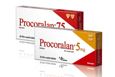Procoralan (ivabradine) is currently licensed in the treatment of chronic stable angina and in heart failure.
