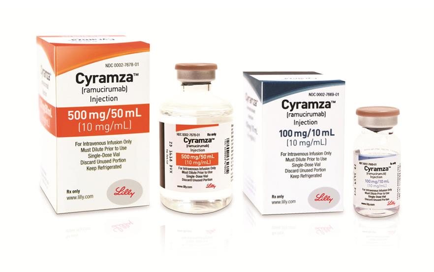 Cyramza (ramucirumab) is the first therapy available in the EU that is specifically indicated for the second-line treatment of advanced gastric and GEJ cancer 