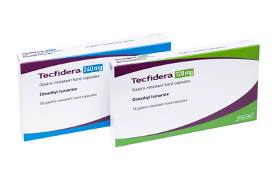 Tecfidera (dimethyl fumarate) is a new oral multiple sclerosis treatment with anti-inflammatory and immunomodulatory properties