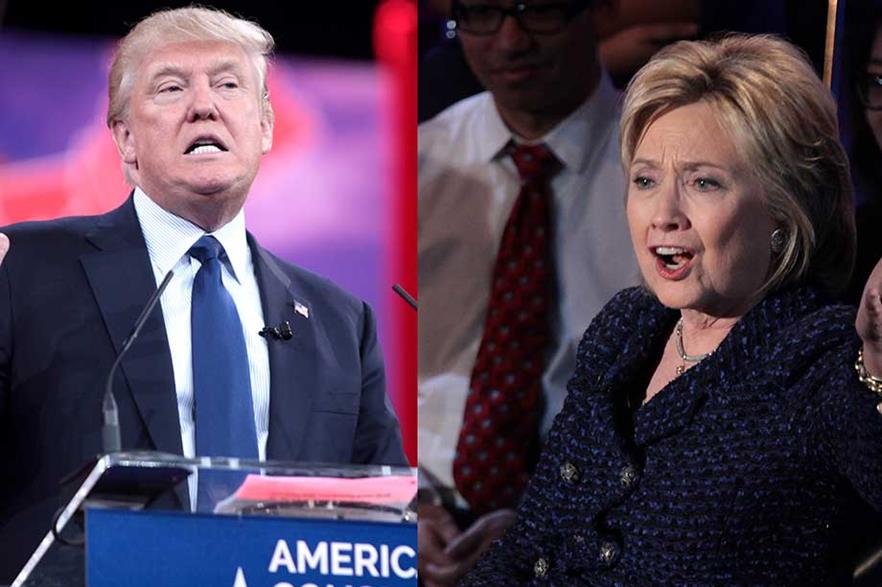 Less than four minutes of air time across three debates between Donald Trump and Hillary Clinton was devoted to energy and the environment (pic: Gage Skidmore)