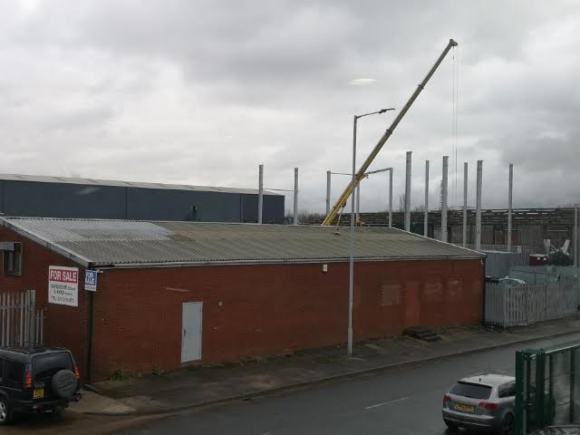 The site of the waste transfer station