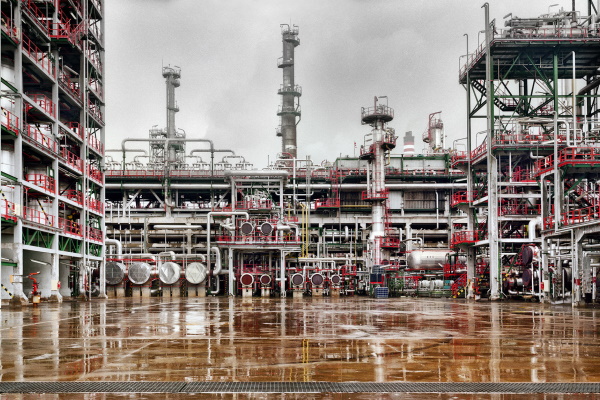 The fuel has been produced at the Puertollano Industrial Complex in Ciudad Real. Photograph: Repsol