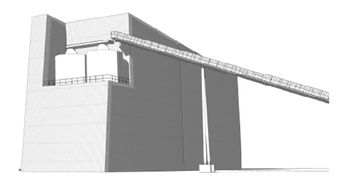 An artist's impression of the Helsingør facility, copyright Andritz