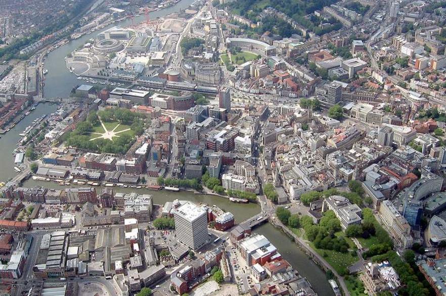 The city of Bristol. Credit: William Avery