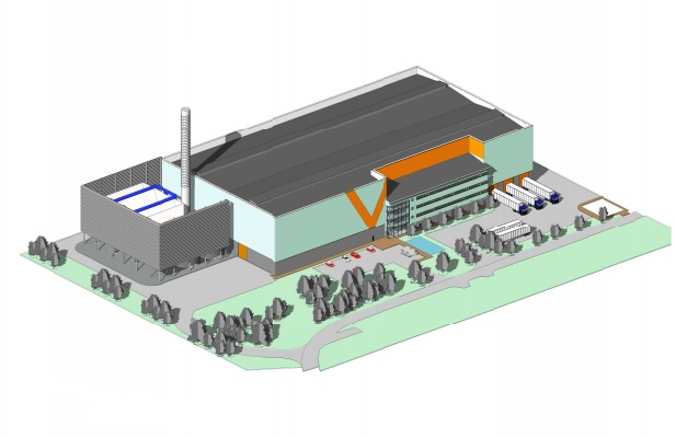 An artist's impression of the new-look facility