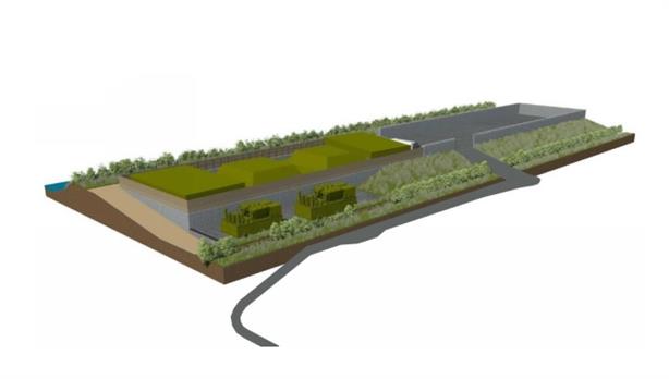 An artist's impression of the facility, which was issued earlier this year