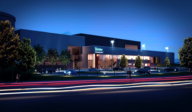 An artist's impression of projected EfW centre in Glasgow (Copyright Viridor)