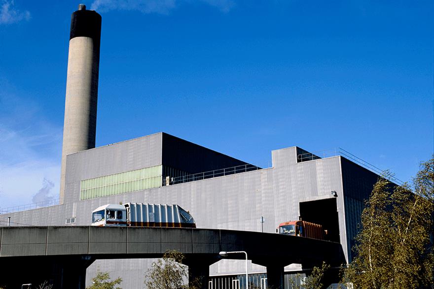The Edmonton EfW plant is located in a deprived area of London. Photograph: Photofusion/Universal Images Group via Getty Images