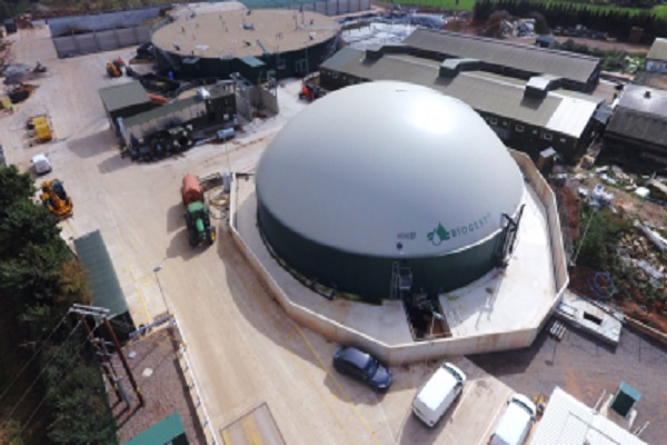 The biogas plant, image copyright ixoraenergy.co.uk