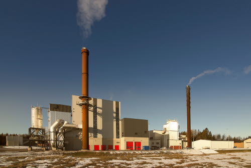The new biomass plant