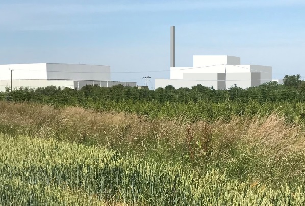 An artist's impression of the facility